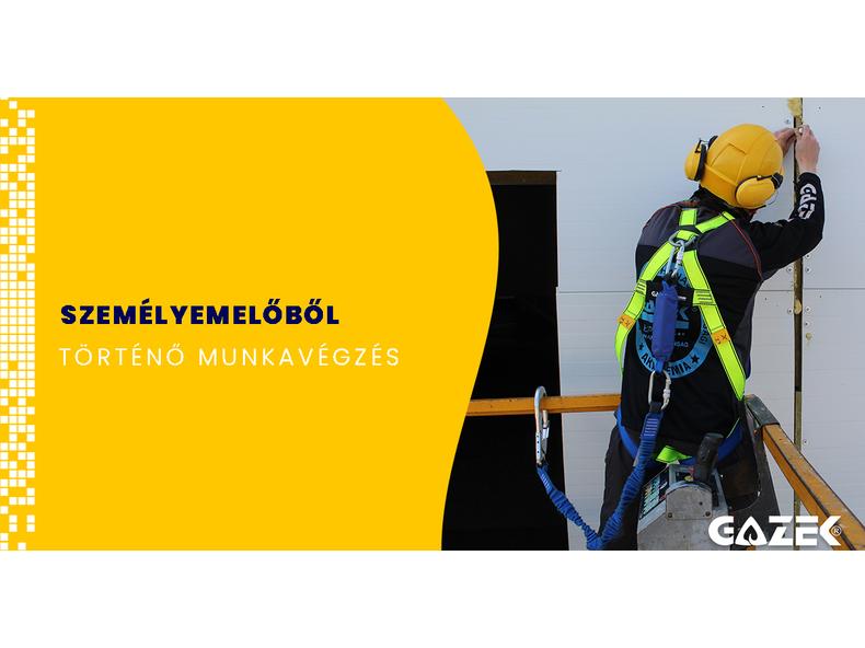 Személyemelőből történő munkavégzés